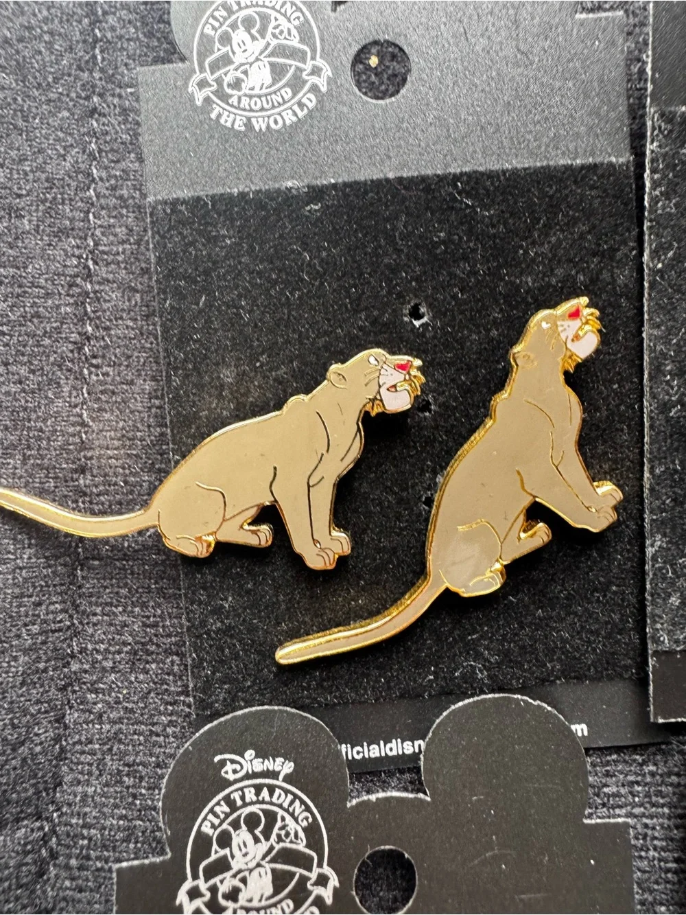 Disney Jungle Book Character Trading Pin Set